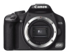 Canon EOS 450D Body -  Общее число пикселов  Число эффективных пикселов : 12.4 млн  12.2 млн   Кроп-фактор : 1.6   Видоискатель : зеркальный (TTL)   Тип карт памяти : SD, SDHC   Размер : 129x98x62 мм  